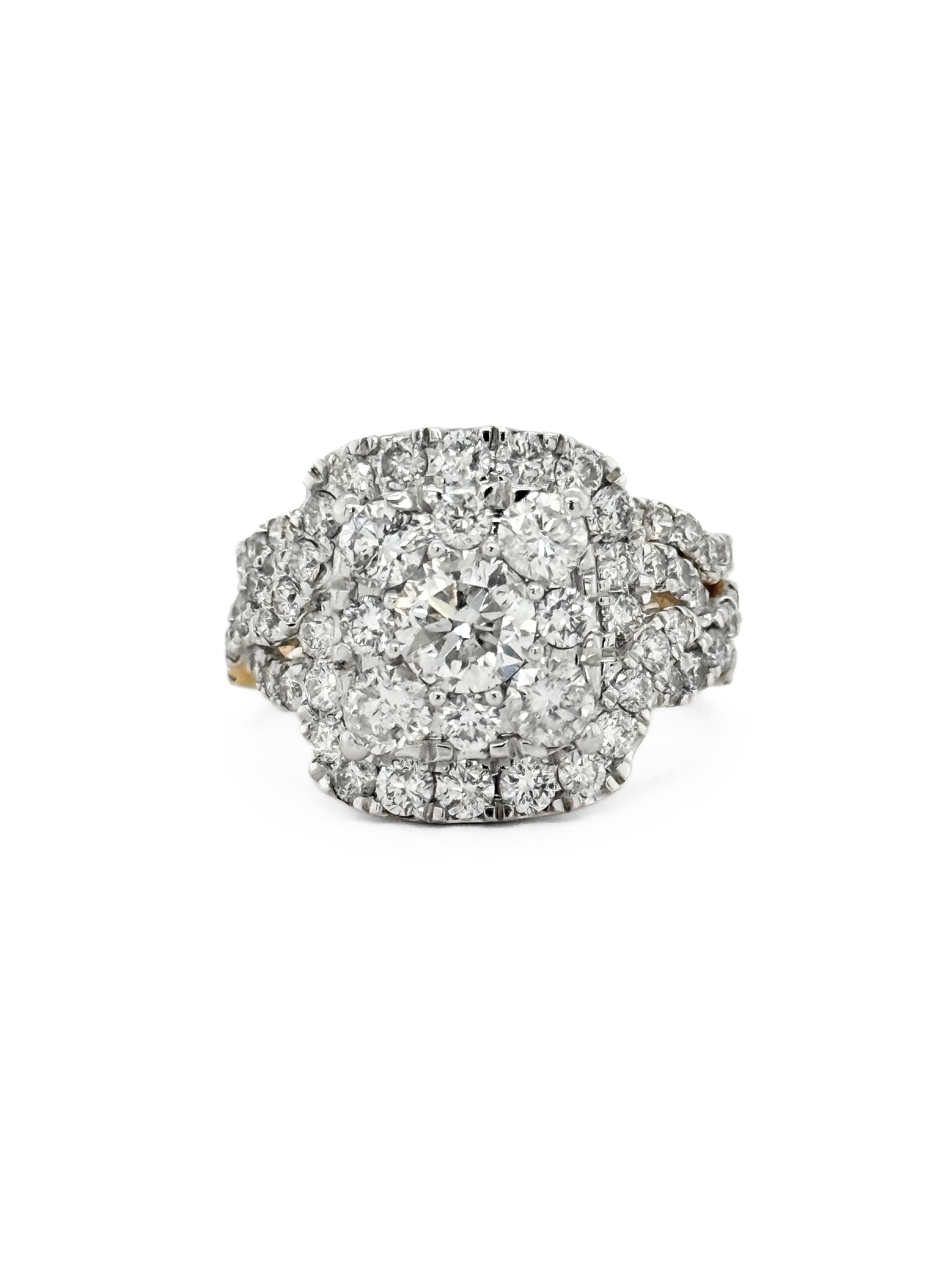 DUO-BRIDAL SET-RING- 3842